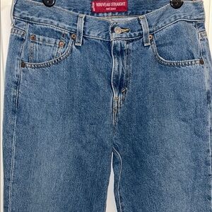 Levis 505 low rise, straight leg, Blue Jeans!👖
